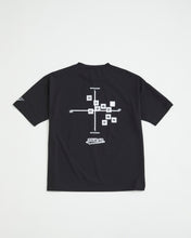 画像をギャラリービューアに読み込む, ユナイテッドアローズゴルフ×グラファイトデザイン コラボレーション Tシャツ ブラック