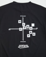 画像をギャラリービューアに読み込む, ユナイテッドアローズゴルフ×グラファイトデザイン コラボレーション Tシャツ ブラック