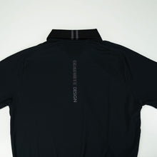 画像をギャラリービューアに読み込む, Admiral GOLF×GRAPHITE DESIGN 冷感カラットロゴポロシャツ / ブラック