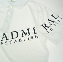 画像をギャラリービューアに読み込む, Admiral GOLF×GRAPHITE DESIGN 冷感カラットロゴポロシャツ / ホワイト
