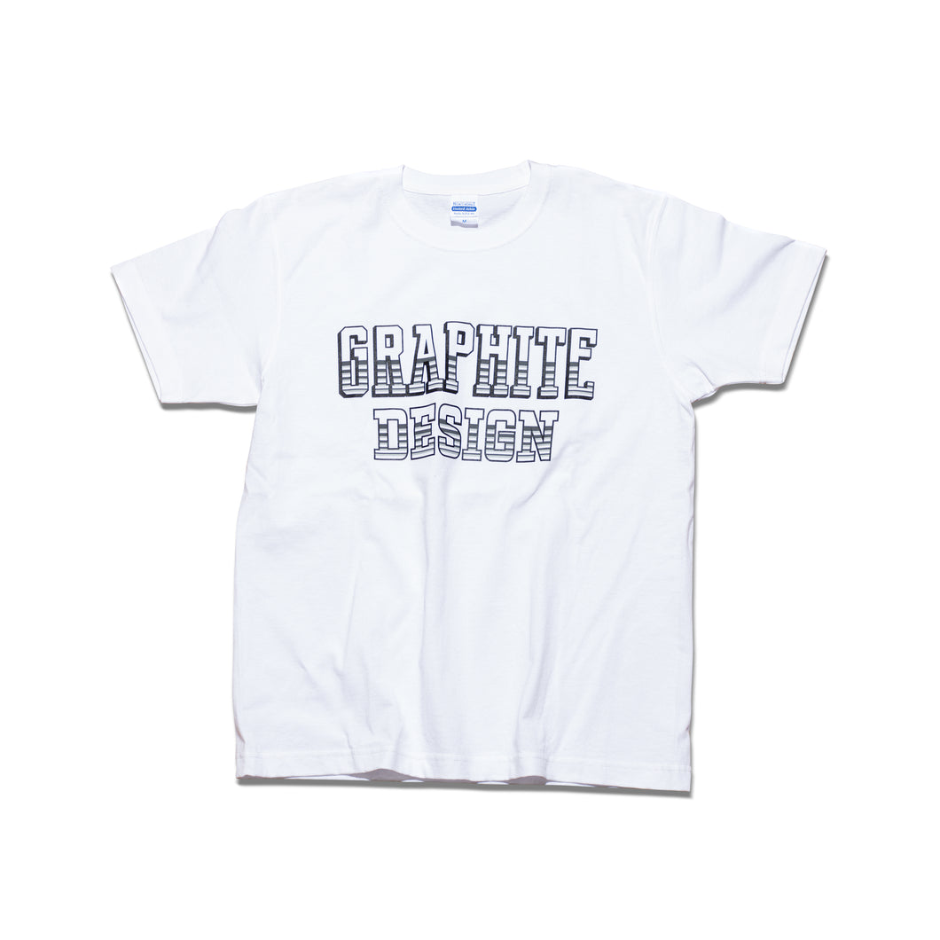 オリジナルプリントTシャツ（GRAPHITE DESIGN）白