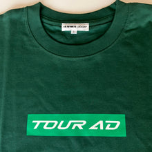 画像をギャラリービューアに読み込む, オリジナルTOUR ADボックスロゴＴシャツ　グリーン
