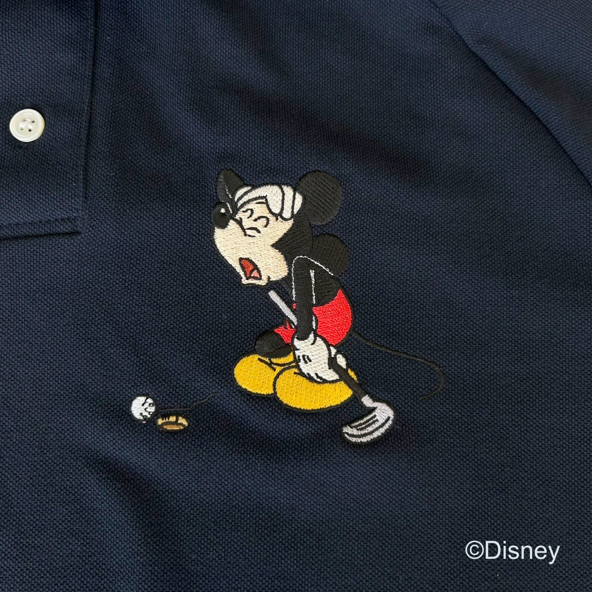 MICKEY MOUSE COLLECTIONポロシャツ2025 ネイビー – グラファイト