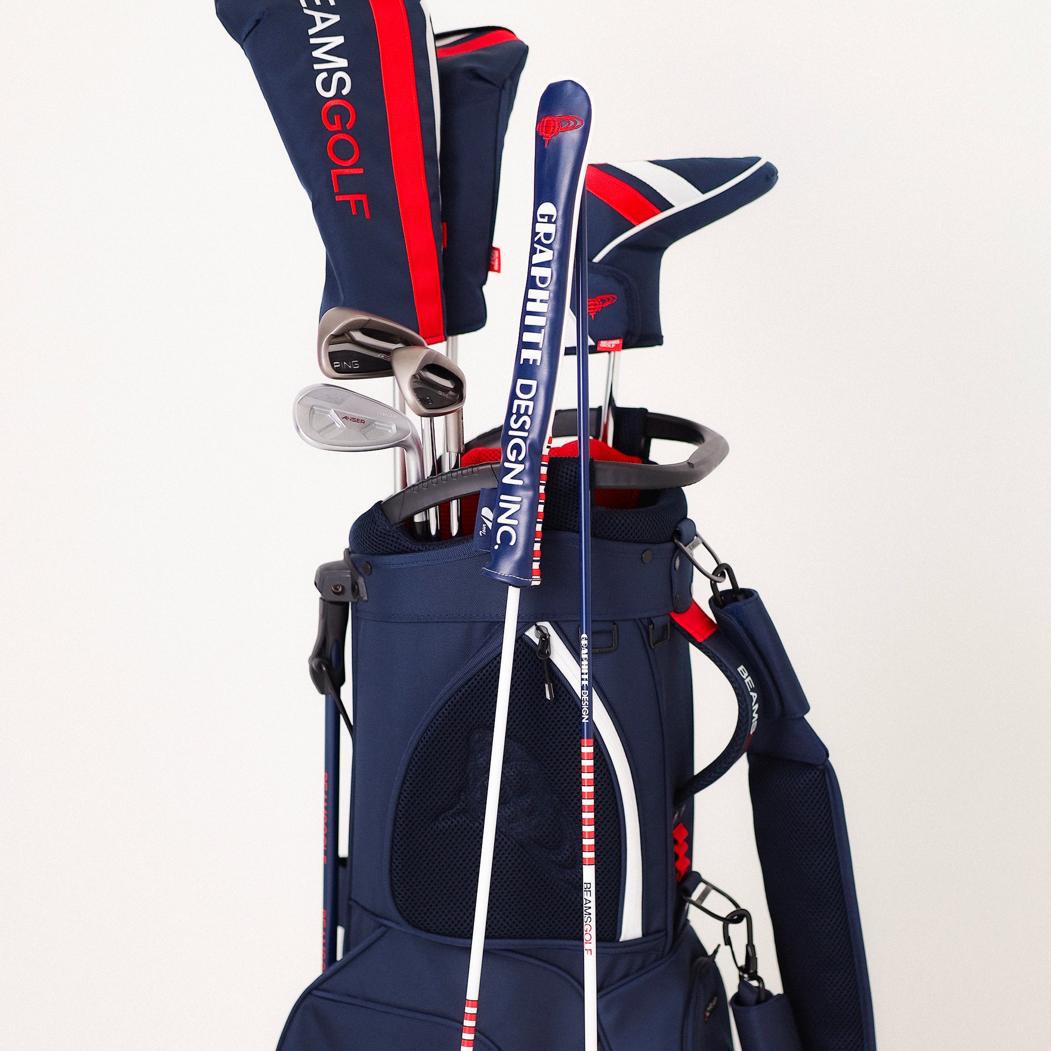 BEAMSGOLF×グラファイトデザイン コラボレーション 2本組＋スティック