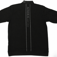 画像をギャラリービューアに読み込む, Admiral GOLF×GRAPHITE DESIGN　スウェード起毛ハーフジップシャツ　ブラック

