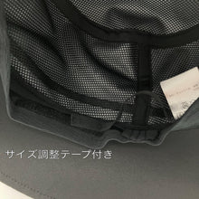 画像をギャラリービューアに読み込む, 撥水ハット　ブラック
