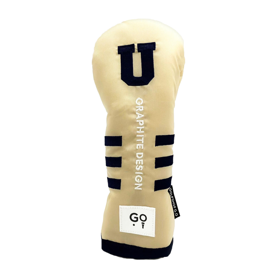 G.Oコラボナイロンヘッドカバー　UT用　ネイビー　【20個限定】