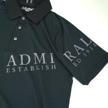 画像をギャラリービューアに読み込む, Admiral GOLF×GRAPHITE DESIGN 冷感カラットロゴポロシャツ / ブラック
