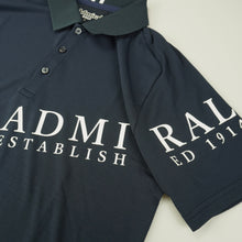 画像をギャラリービューアに読み込む, Admiral GOLF×GRAPHITE DESIGN 冷感カラットロゴポロシャツ / ネイビー

