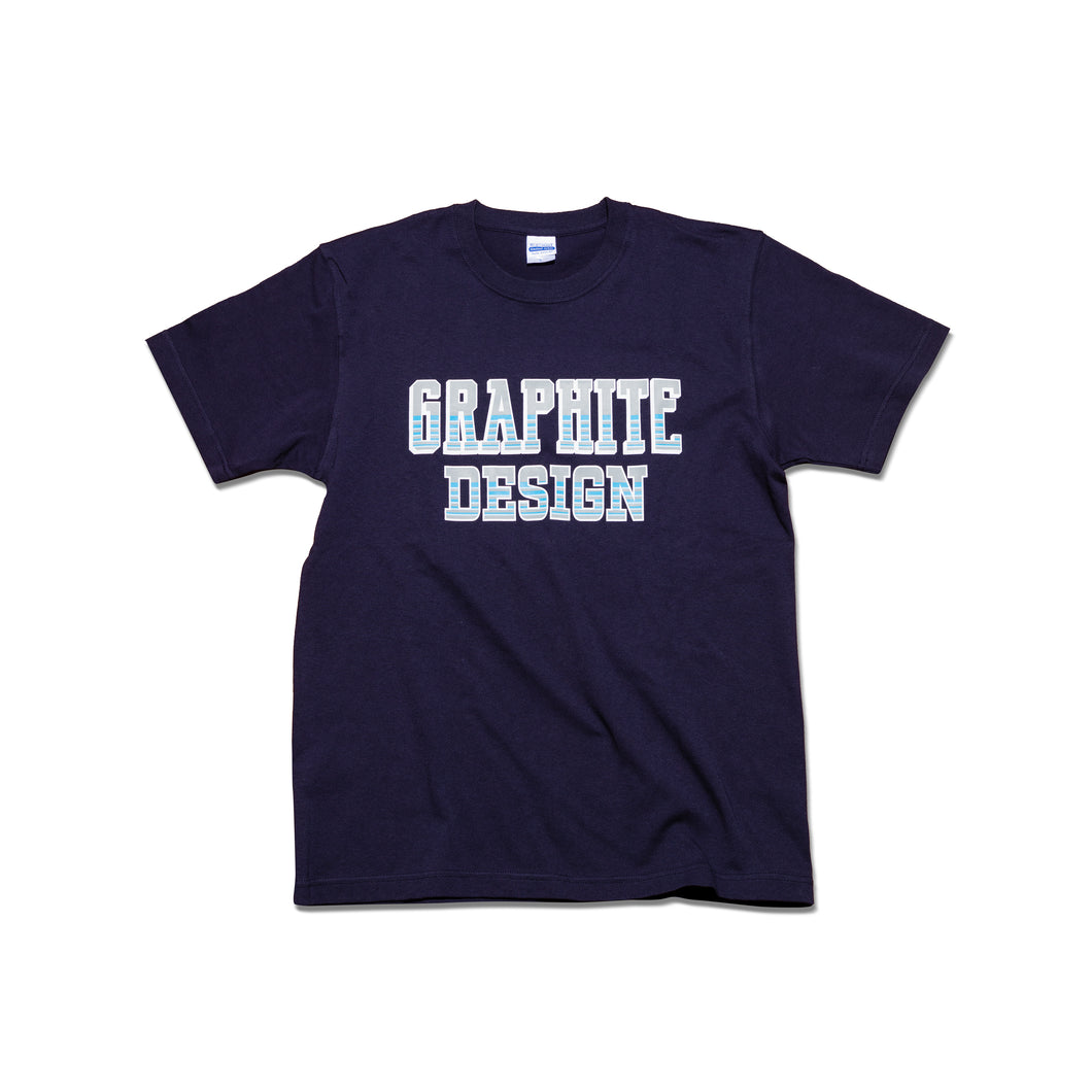 オリジナルプリントTシャツ（GRAPHITE DESIGN）ネイビー